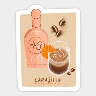 Carajillo Sticker